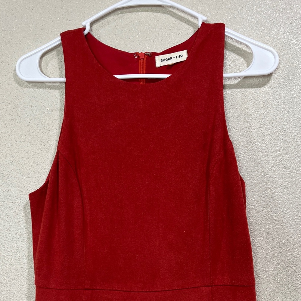 Sugar+Lips Sleeveless Asymmetrical Hem Dress - Picture 3 of 10